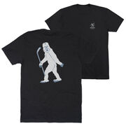 Hockey Short Sleeve T-Shirt - Yeti (Back Design)
