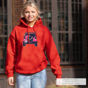 Girls Lacrosse Hooded Sweatshirt - Lax Cruiser