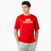 Wrestling Short Sleeve Performance Tee - Just Wrestle