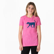 Hockey Women's Everyday Tee - Rocky The Hockey Dog