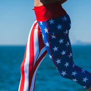 Running Performance Capris - USA