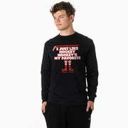 Hockey Tshirt Long Sleeve - Hockey's My Favorite