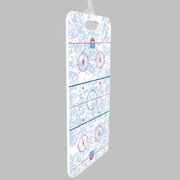 Hockey Bag/Luggage Tag - Ice Hockey Rink