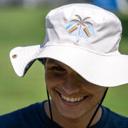 Pickleball Bucket Hat - Tropical Vibes