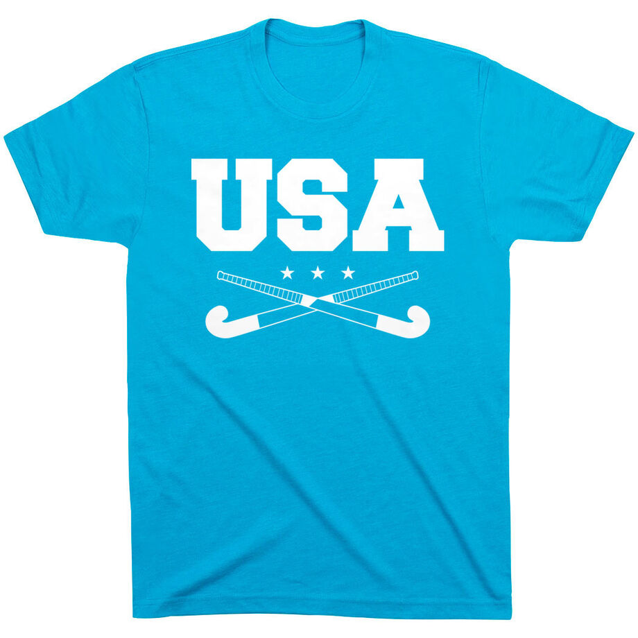 Field Hockey T-Shirt Short Sleeve - USA