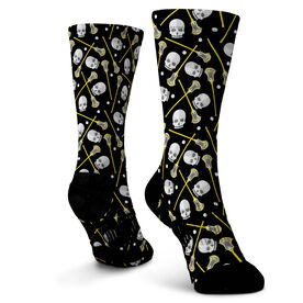 Guys Lacrosse Graphic Flex Mid-Calf Socks - Diehard