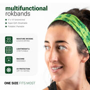 Multifunctional Headwear - Shamrock Pattern RokBAND
