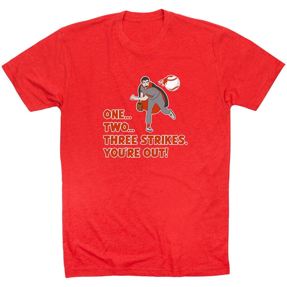 Baseball Short Sleeve T-Shirt - The Pitch Count