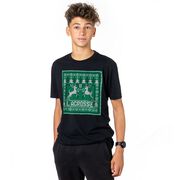 Lacrosse Short Sleeve Tee - Lacrosse Christmas Knit