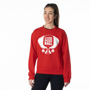 Pickleball Crewneck Sweatshirt - I'd Rather Be Playing Pickleball