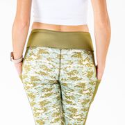 Running Performance Capris - Camo