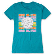 Volleyball Women's Everyday Tee - Bump, Set, Spike