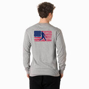 Baseball Tshirt Long Sleeve - Baseball Land That We Love (Back Design)