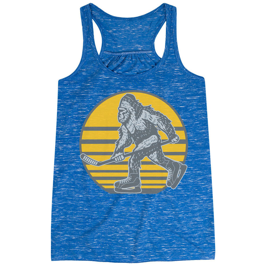 Hockey Flowy Racerback Tank Top - BigSkate