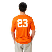 Guys Lacrosse Short Sleeve Performance Tee - Yeti