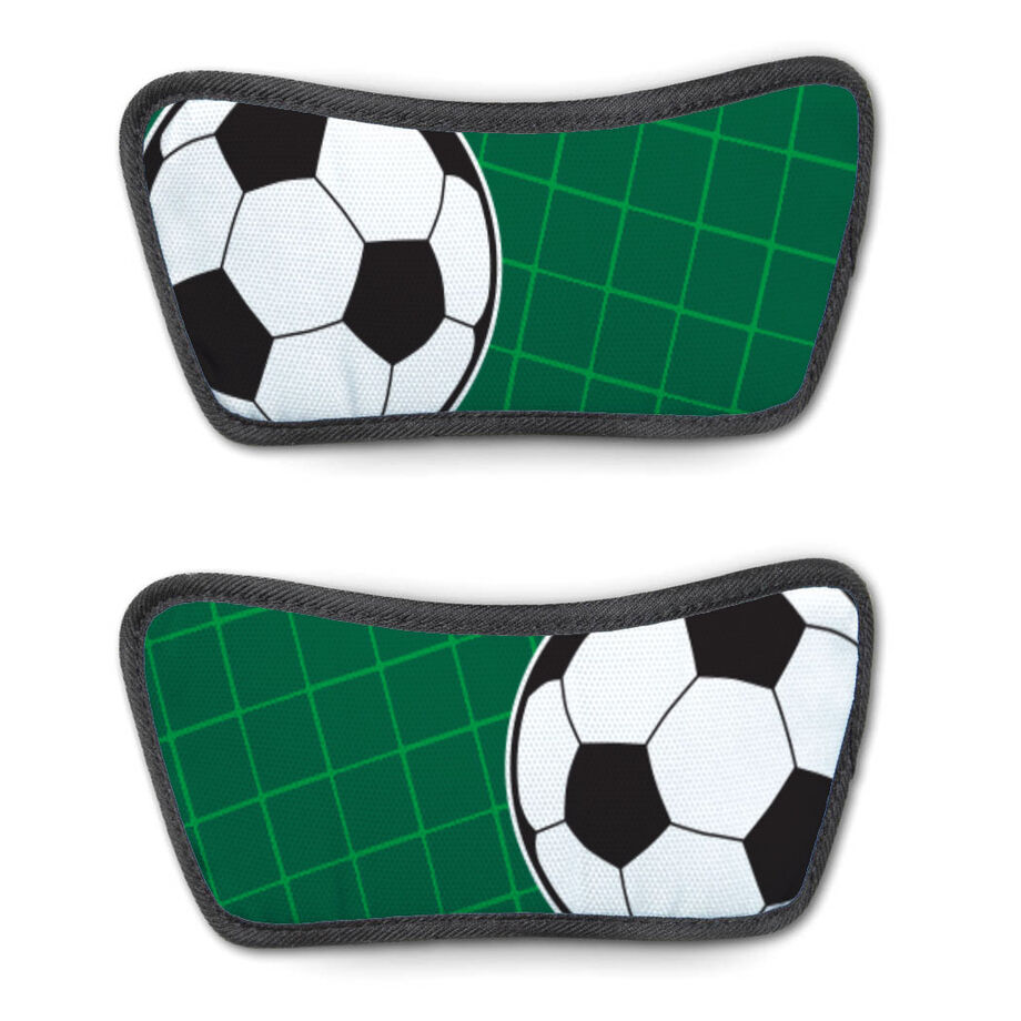 Soccer Repwell&reg; Sandal Straps - Ball Reflected