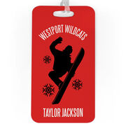 Snowboarding Bag/Luggage Tag - Personalized Team