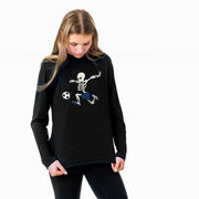 Soccer Long Sleeve Performance Tee - Skeleton Striker
