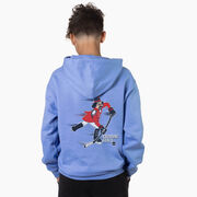 Hockey Hooded Sweatshirt - Crushing Goals (Back Design)