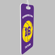 Volleyball Bag/Luggage Tag - Personalized Volleyball Team