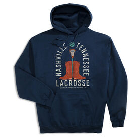 Guys Lacrosse Hooded Sweatshirt - Nashville Lacrosse