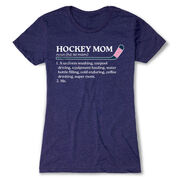 Hockey Women's Everyday Tee - Hockey Mom Definition