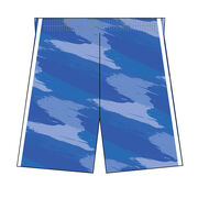 Custom Team Shorts - Wrestling Brush Stroke