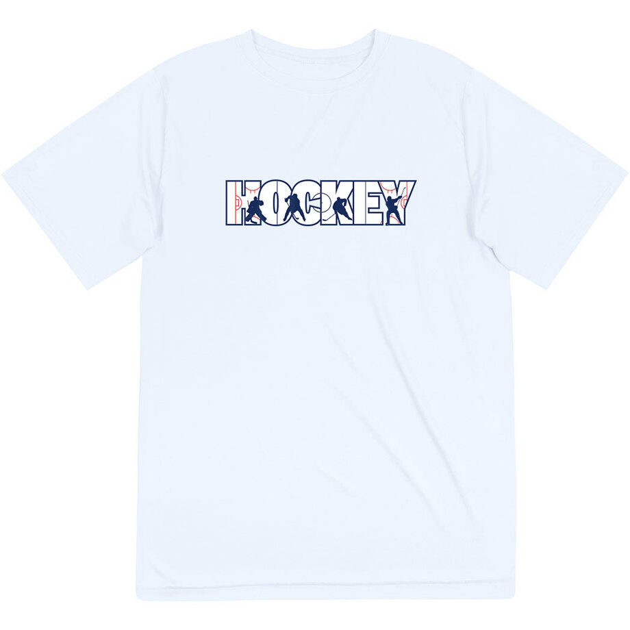 Hockey Short Sleeve Performance Tee - Hockey Life