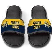 Cheerleading Repwell&reg; Slide Sandals - Team Name Colorblock