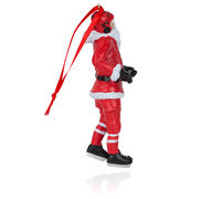 Hockey Ornament - Santa Hockey Player