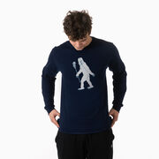 Guys Lacrosse Tshirt Long Sleeve - Yeti