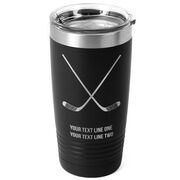 Hockey 20 oz. Double Insulated Tumbler - Crossed Sticks Icon