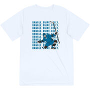 Hockey Short Sleeve Performance Tee - Dangle Snipe Celly Player