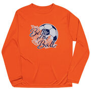 Soccer Long Sleeve Performance Tee - Belle Of The Ball