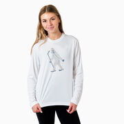 Hockey Long Sleeve Performance Tee - Yeti