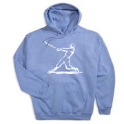 Baseball Hooded Sweatshirt - Baseball Player