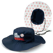 Baseball Bucket Hat - Eat Sleep Baseball