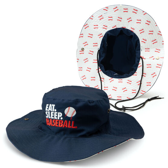 Baseball Bucket Hat - Eat Sleep Baseball