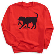 Soccer Crewneck Sweatshirt - Spot The Soccer Dog