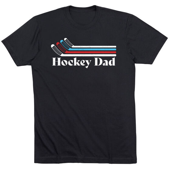 Hockey Short Sleeve T-Shirt - Hockey Dad Sticks