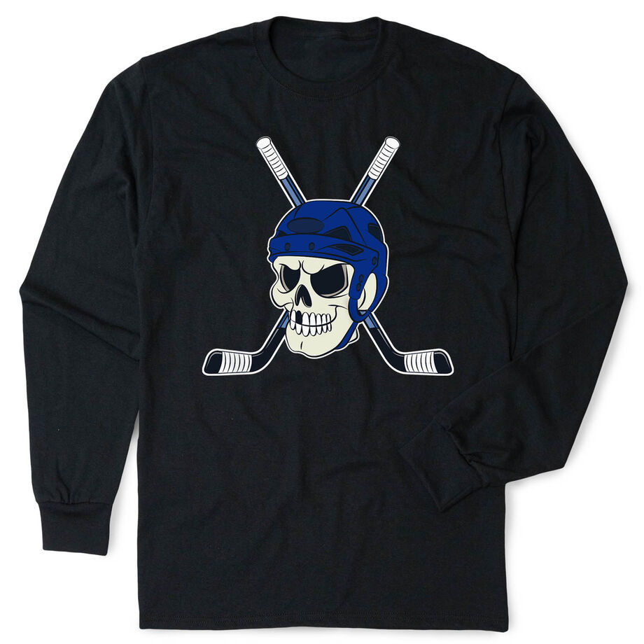 Hockey Tshirt Long Sleeve - Chill to the Bone