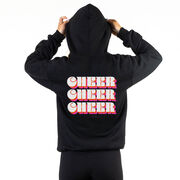 Cheerleading Hooded Sweatshirt - Retro Cheer (Back Design)