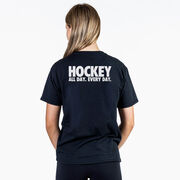 Hockey T-Shirt Short Sleeve - All Day Every Day (Back Design)