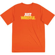 Wrestling Short Sleeve Performance Tee - Just Wrestle