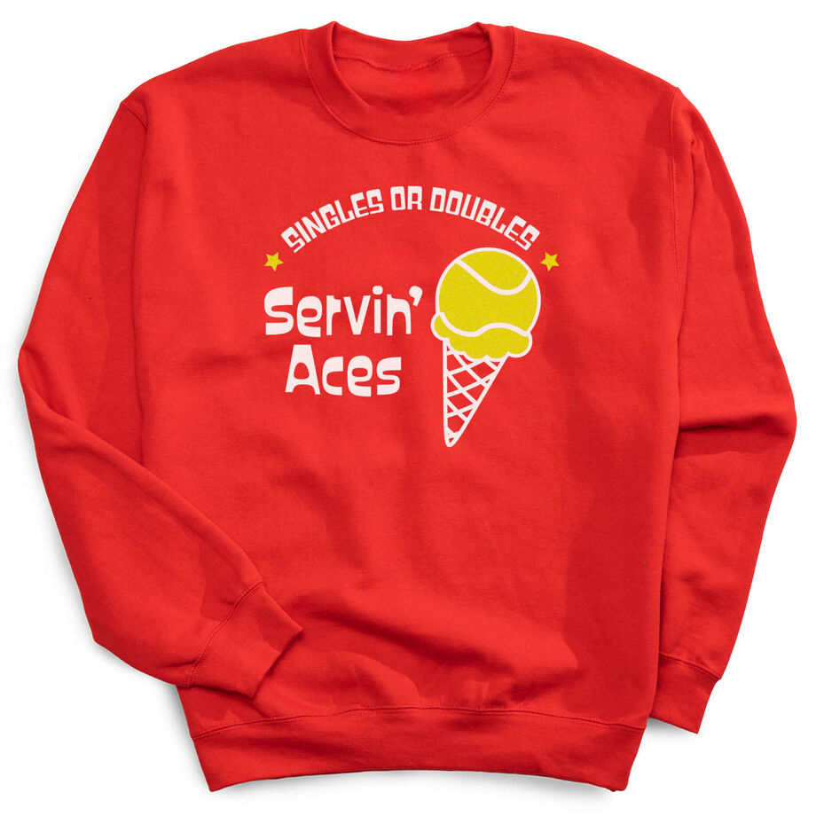 Tennis Crewneck Sweatshirt - Servin' Aces