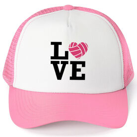 Volleyball Trucker Hat Love Volleyball