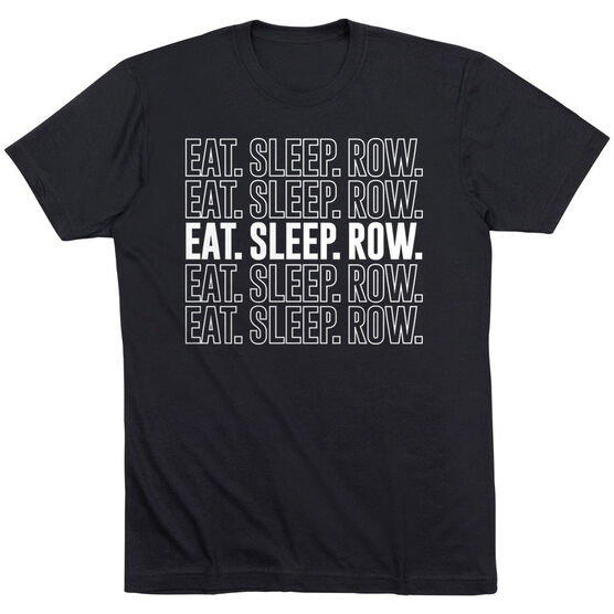 Crew T-Shirt Short Sleeve Eat. Sleep. Row.