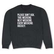 Hockey Crew Neck Sweatshirt - All Weekend Hockey