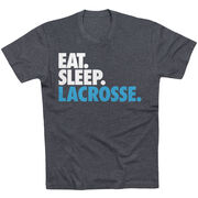 Lacrosse Short Sleeve T-Shirt - Eat. Sleep. Lacrosse.