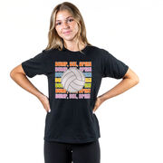 Volleyball Short Sleeve T-Shirt - Bump, Set, Spike